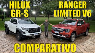 Toyota Hilux GR-S x Ford Ranger Limited V6