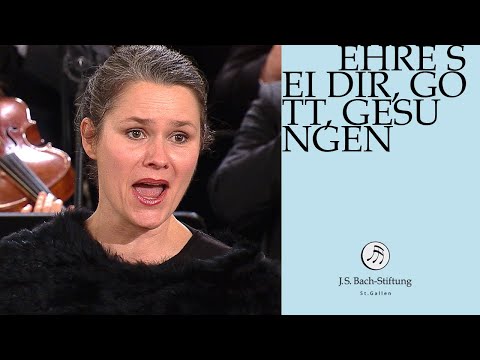 J.S. Bach - Cantata BWV 248 V "Ehre sei dir, Gott, gesungen" (J.S. Bach-Stiftung)