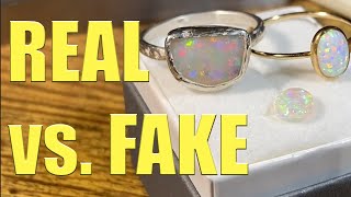 Comparing REAL vs. FAKE Opal!  Which do you prefer?