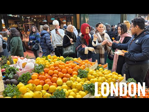 London - City Tour 2026 | Walking The Borough Market, Tower Bridge to Tower of London [4K HDR]