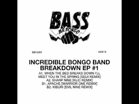 Incredible Bongo Band - Breakdown EP 1 inc. Seiji, Klic, Evil Nine, Warrior One Remixes