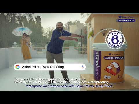 Asian Paints Terrace Waterproofing – Damp Proof - Hindi