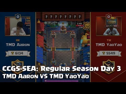 CCGS SEA Regular Season Day 6 - TMD YaoYao VS TMD Aaron