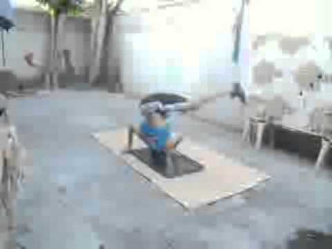 HAJ "B-BOY RELD" headspin progress 2