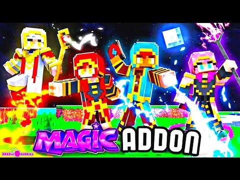 How to download magic addon for minecraft pocket edition 1.18| magic mod for mcpe 1.18|| heroXyt