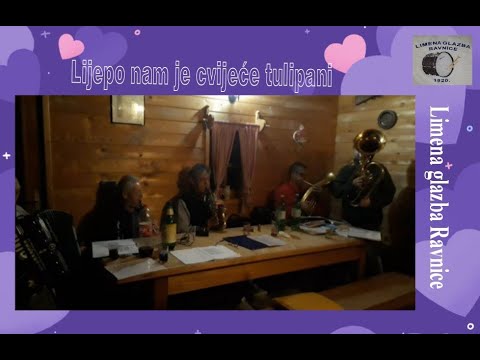 Limena glazba Ravnice - Lijepo nam je cvijeće tulipani