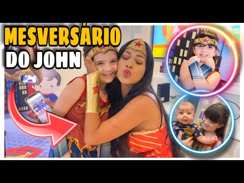 MESVERSÁRIO DO JOHN *eu fui na casa da @JaquelineSobrinho  - Maria Flôr Mascarenhas