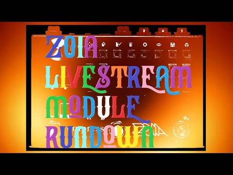 Empress Effects ZOIA livestream:  module rundown (interface and analysis modules)