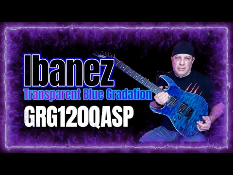 Ibanez GRG120QASP-BGD Gio 2021 - Present - Blue Gradation image 12