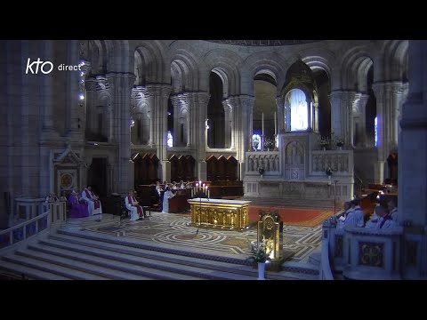 Prière du matin du Jeudi Saint 2023 au Sacré-Coeur de Montmartre