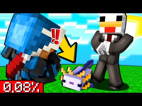 BELLAFACCIA HA TROVATO L'AXOLOTL RARO DI MINECRAFT 1.17 - ITA