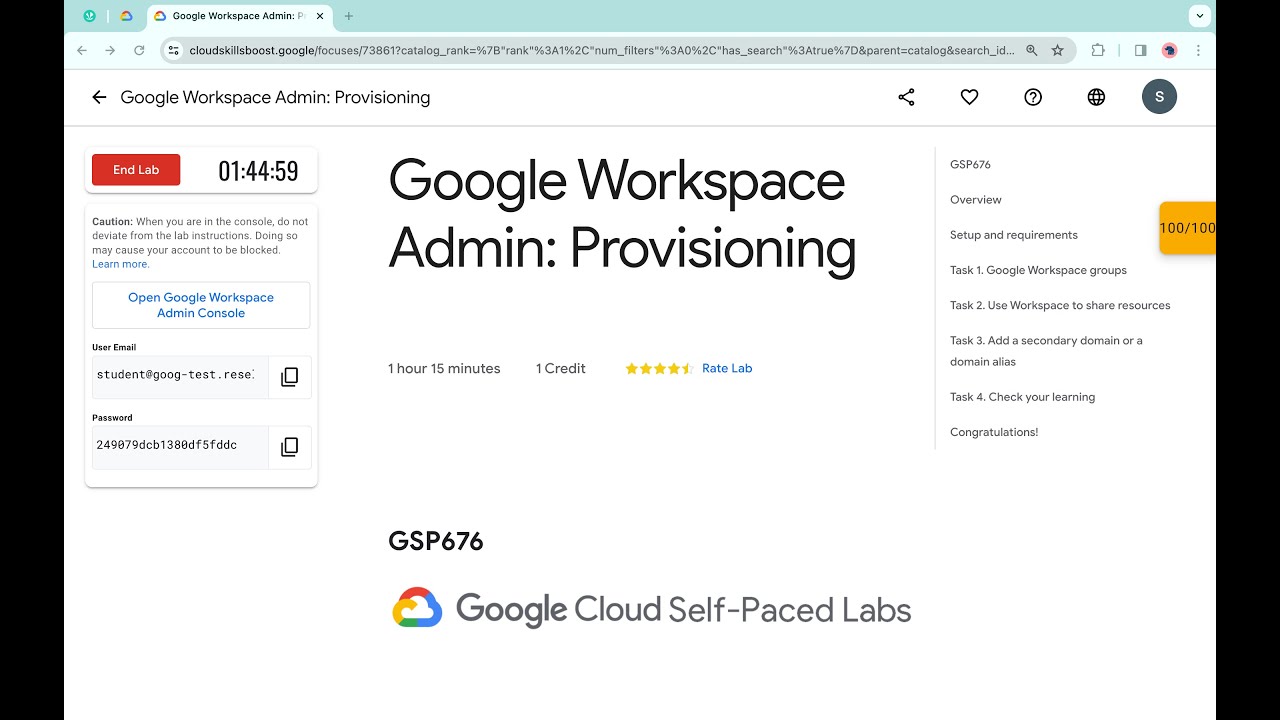 Google Workspace Admin: Provisioning || #qwiklabs || #GSP676 ||  [With Explanation🗣️]