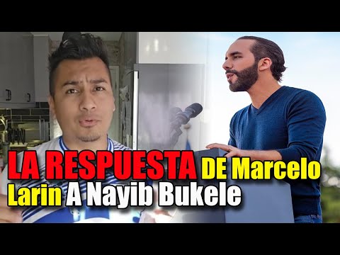 🔴LA RESPUESTA DE Marcelo Larin a Nayib Bukele