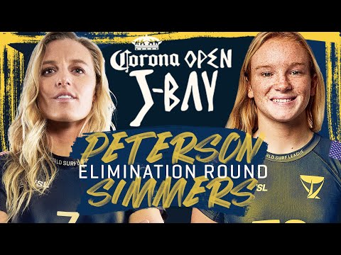 Lakey Peterson vs Caitlin Simmers | Corona Open J-Bay 2023 - Elimination Round Heat Replay