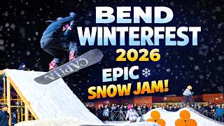 BEND WINTERFEST 2026 ❄️ Ice, Fire, & Winter Magic in Oregon!