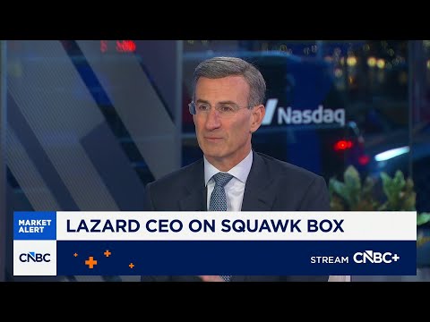 Lazard CEO: U.S. economy increasingly a levered bet on AI