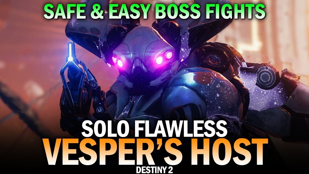 Solo Flawless Vesper's Host Dungeon (Safe & Easy Boss Fights Titan) [Destiny 2]