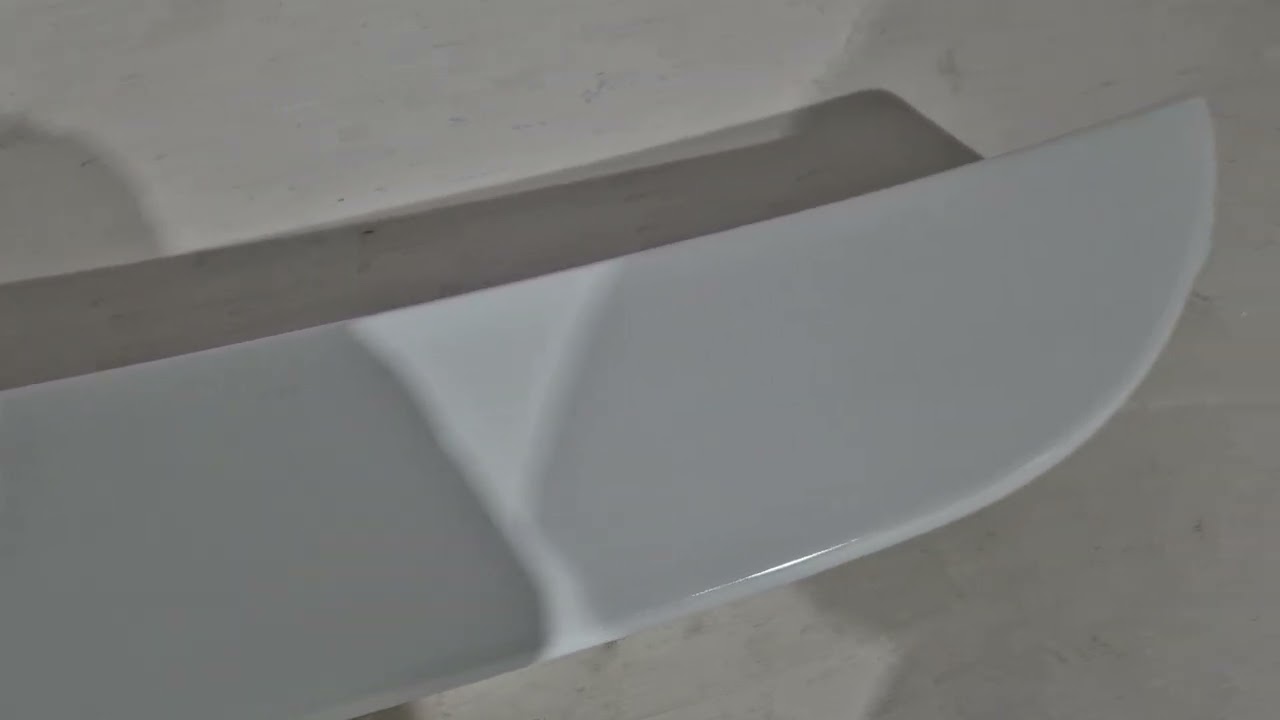 Спойлер ABS (Білий глянець) Video 1