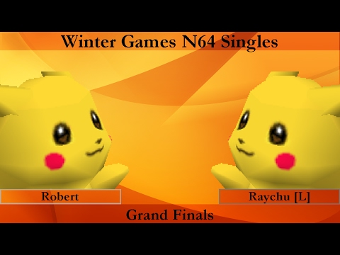 Winter Games N64 Singles Robert vs Raychu [L] - Grand Finals