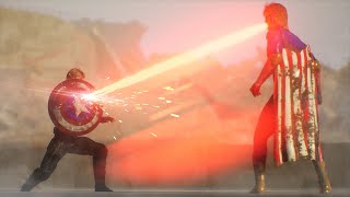 HOMELANDER vs CAPTAIN AMERICA | Animated Fight