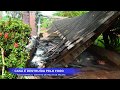 Casa é destruída pelo fogo no Distrito de Nova Estrela