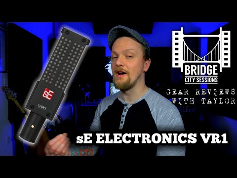 BCS Gear Reviews with Taylor - Se Electronics VR 1 Ribbon mic demo