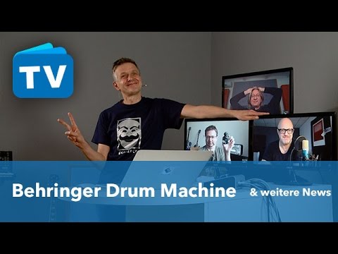 Behringer Drum Machine & weitere News - Video Podcast
