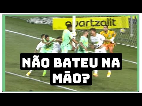 2x0 PALMEIRAS E JUVENTUDE GOL DO MURILO. BOLA NÃO BATEU NA MÃO NÃO?
