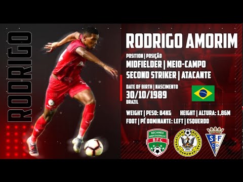 Rodrigo Amorim ⚽ Midfielder | Second Striker - Meia | Atacante ⚽ Highlights 20...