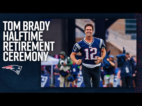 Thank You, Tom Brady Halftime Retirement Ceremony
