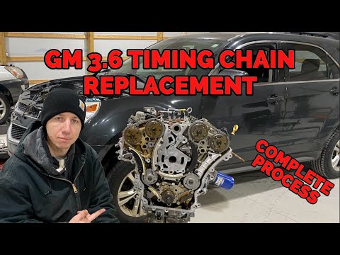 GM 3.6 Timing Chain Replacement - Full replacement how to - Equinox, Impala, CTS, LaCrosse, Colorado