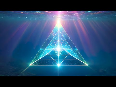 Crystalline Water Codes (444Hz) - Sound Healing of Atlantis - Soothing Vocals and Visuals