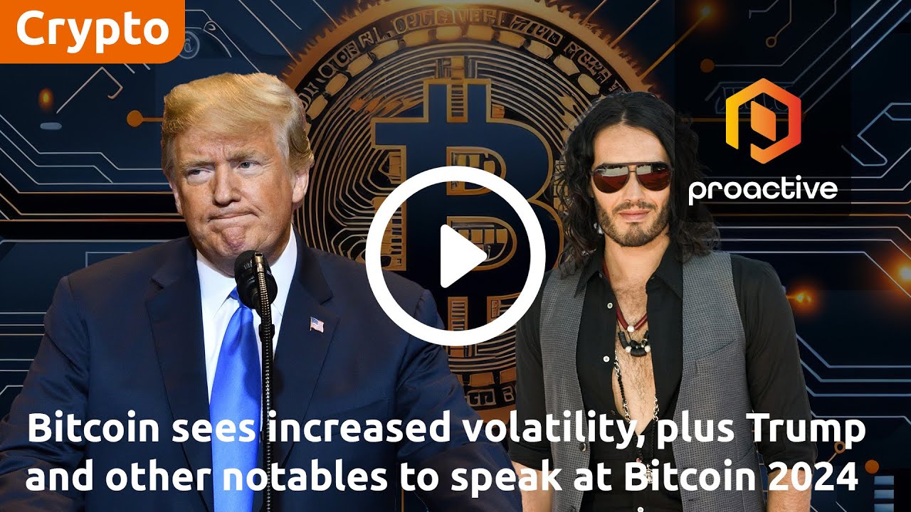 Bitcoin sees increased volatility amid lower volumes; Trump to address conference - Crypto Report
