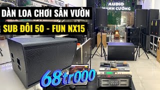 Dàn Karaoke Sân Vườn Cao Cấp Giá 68tr000 - Sub Đôi Quá Mạnh , Âm Thanh Chất Lượng Đồng Bộ MOTIVITY