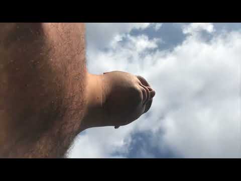 doing everything blind throwback thursday flashback episode 62. My dad and I weed whacking