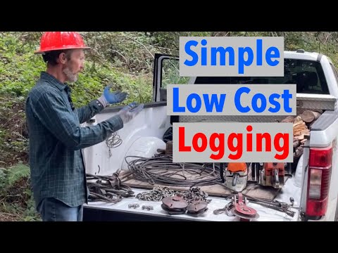 Set Up a Simple Low Cost Log Yarding Operation