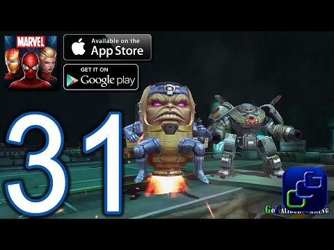 Marvel Future Fight Android iOS Walkthrough - Part 31 - Chapter 6 NORMAL: Stages 1-5