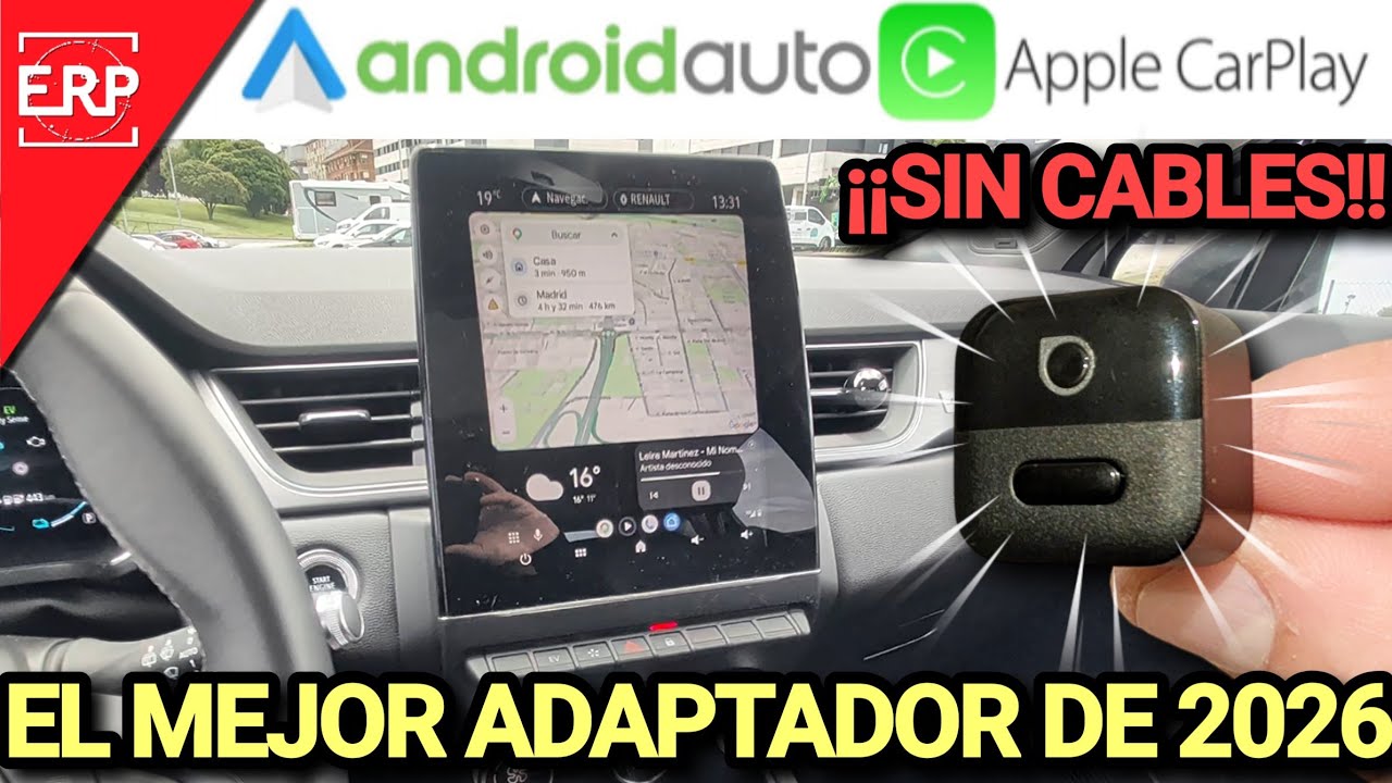"OTTOCAST MINI PICO / EL ADAPTADOR INALÁMBRICO ANDROID AUTO Y APPLE CAR PLAY MÁS AVANZADO DE 2026"