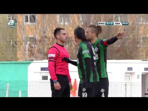 12 Bingölspor 1-1 Sakaryaspor Maç Özeti HD ( 04 Aralık 2016) -A Spor
