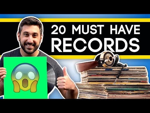 Top 20 Records You Need For Your Vinyl Collection | Essential Albums To Own (Rock, Jazz, Rap, Indie)
