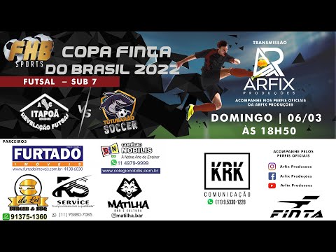 ITAPOA x TUTUBARÃO - FUTSAL SUB 7