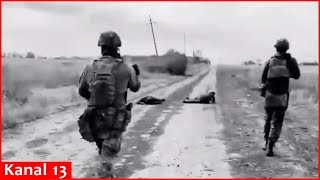 Seeking to flee, Russians fought with paratroopers on road - Ukrainian paratroopers’ combat footage