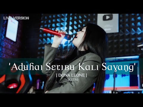 ADUHAI SERIBU KALI SAYANG - DONA LEONE | Woww VIRAL Suara Menggelegar BUMIL Lady Rocker | SLOW ROCK