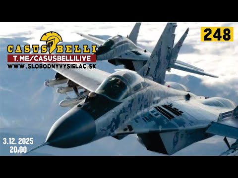 Casus Belli 248 - Genéza Slovenské MIG29 Vladimír Koláček - Zmeny taktiky na bojisku - Drony