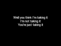 I Consume You by Rediscover {[[[Lyrics]]] 