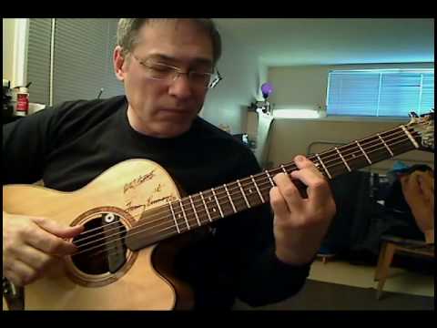 Christmas song (xmas) Flocon de neige (Snowflake)  Acoustic Guitar Instrumental - Don Alder