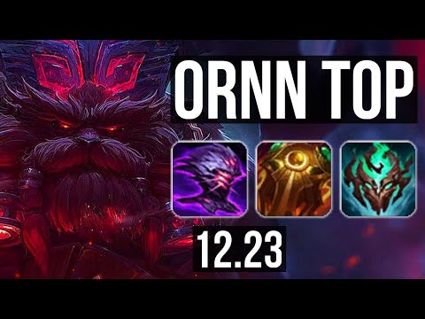 ORNN vs DR. MUNDO (TOP) | 4/2/12, 400+ games | EUW Grandmaster | 12.23