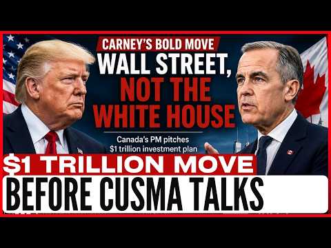 Carney's $1 TRILLION Pitch in New York — Trump Wasn't Invited, and the Numbers Just Came Out