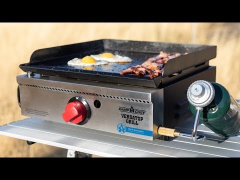 Camp Chef VersaTop Portable Flat Top Gas Grill Video