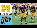UTEP vs Michigan FULL GAME HIGHLIGHTS | College Football 2026 Week 3